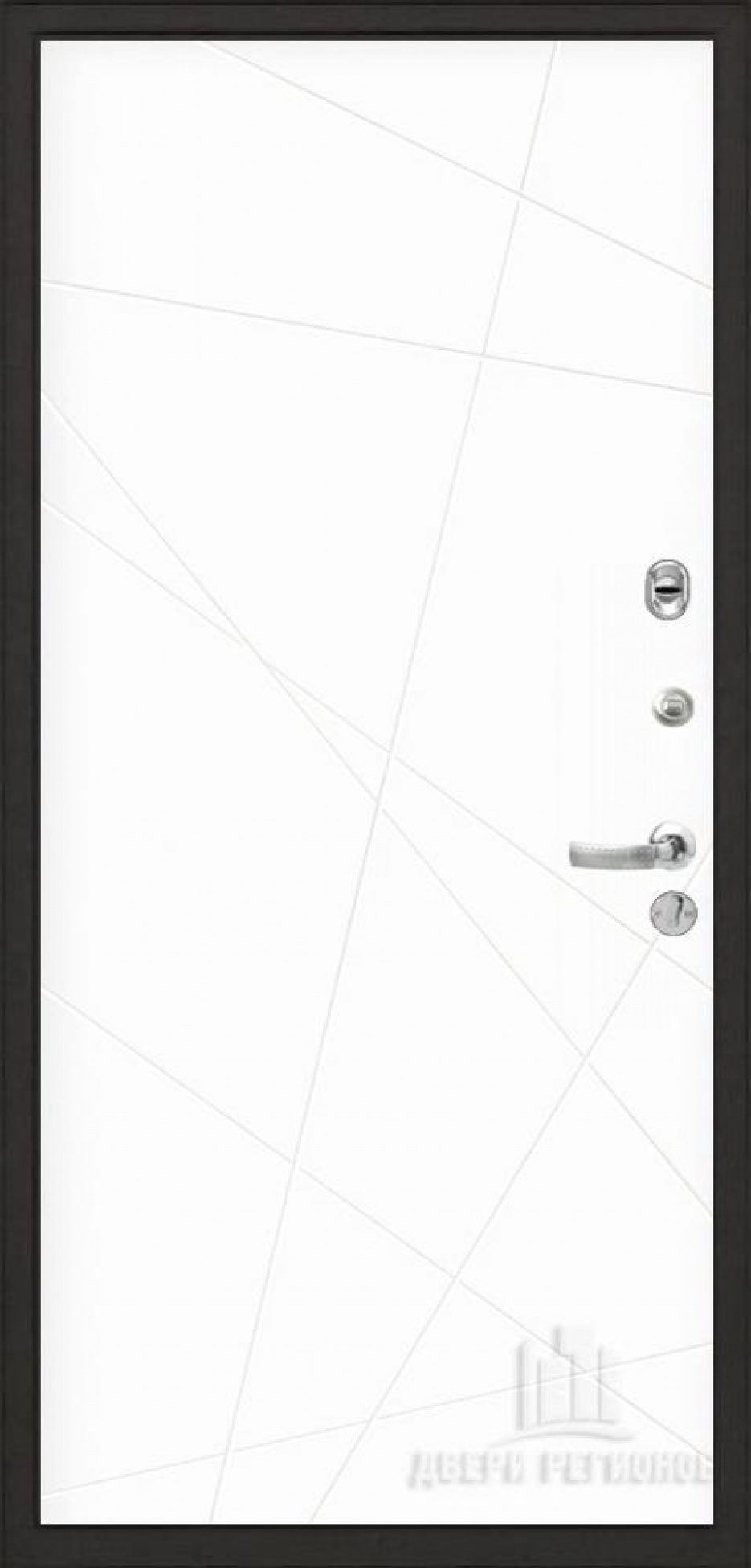 Входная дверь Regidoors Центурион Mottura Стокгольм "Эмаль белая"
