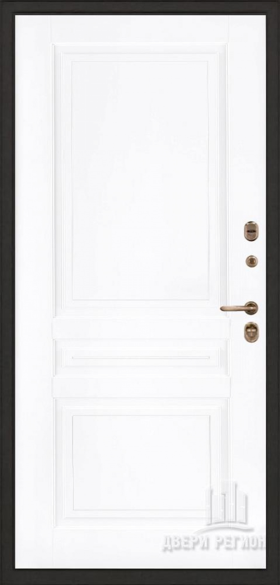 Входная дверь Regidoors ТОР ТЕРМО Турин "Эмаль белая"