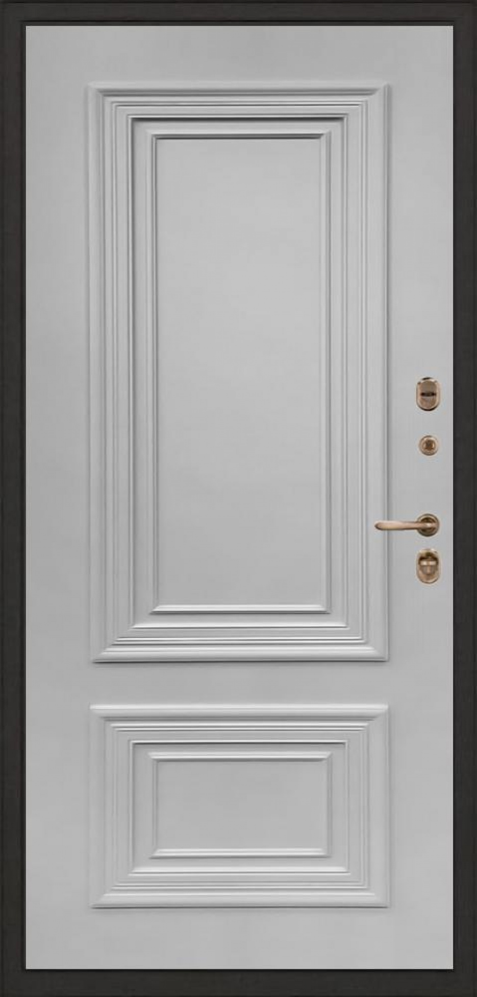Входная дверь Regidoors ТОР ТЕРМО Престиж, Цвет "RAL 7047 (светло серый)"