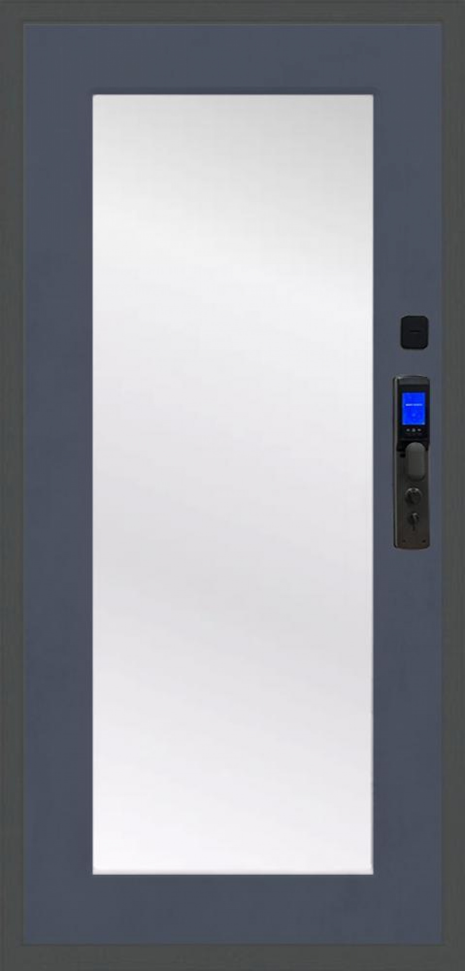 Входная дверь Баяр M2055 Face ID Пастораль, Цвет "Силк титан"