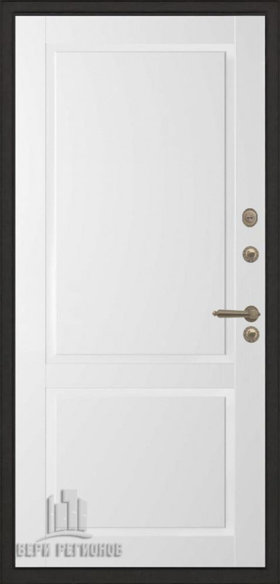 Входная дверь Regidoors ГОЛИАФ ТЕРМО Nova, Цвет "Аляска"