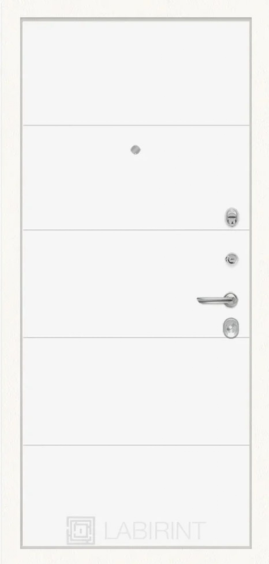 Входная дверь Labirint Лайн WHITE 13 "Белый софт"