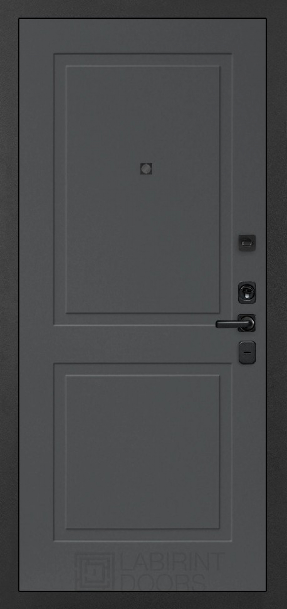 Входная дверь Labirint ACUSTIC 11 "Графит софт"