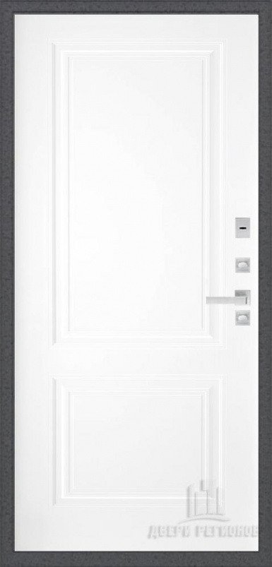 Входная дверь Regidoors Колизей Богемия "Эмаль белая" - второе изображение