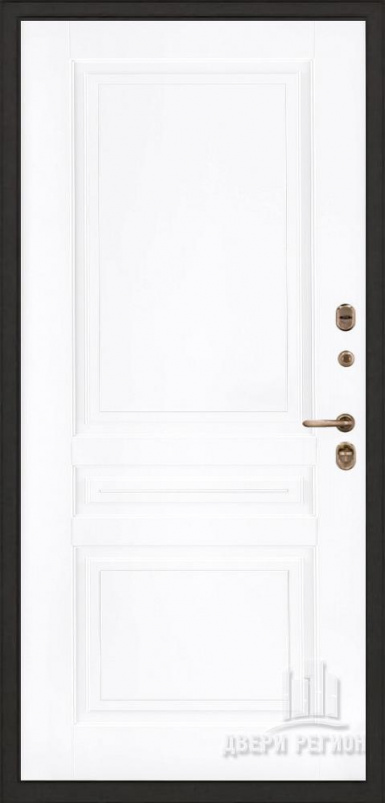 Входная дверь Regidoors ТОР ТЕРМО Турин "Эмаль белая" - второе изображение