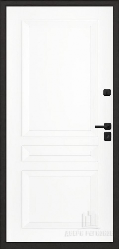 Входная дверь Regidoors ЭЛИТ ТЕРМО Авангард "Эмаль белая" - второе изображение