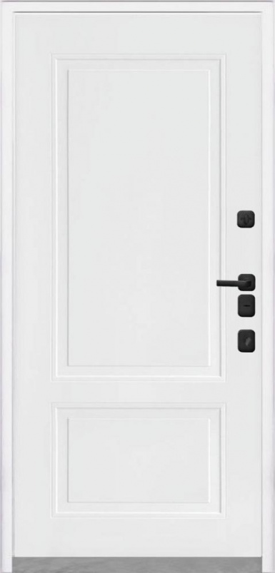 Входная дверь Regidoors КОМПОЗИТ ТЕРМО Лана "Белый софт" - второе изображение