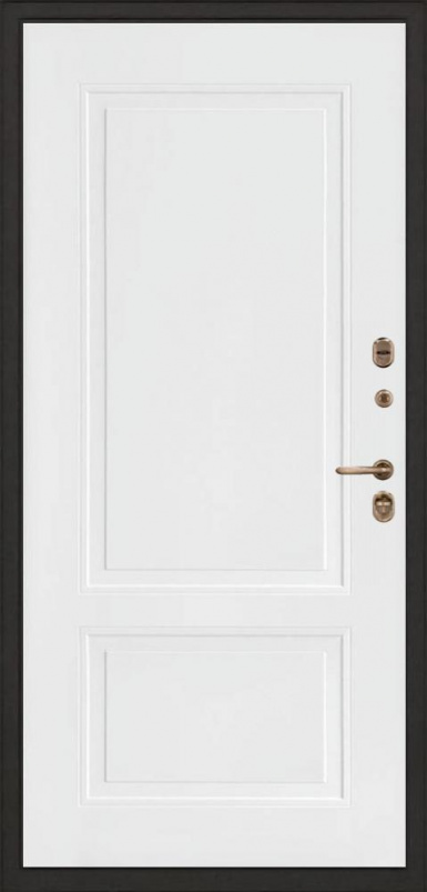 Входная дверь Regidoors ГРАНИТ ТЕРМО Лана "Белый софт" - второе изображение