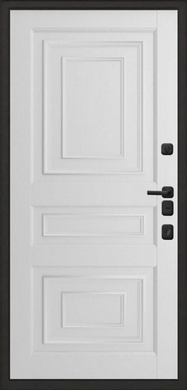 Входная дверь Regidoors МАЛАХИТ ТЕРМО Florence 62001 "Серена белый" - второе изображение