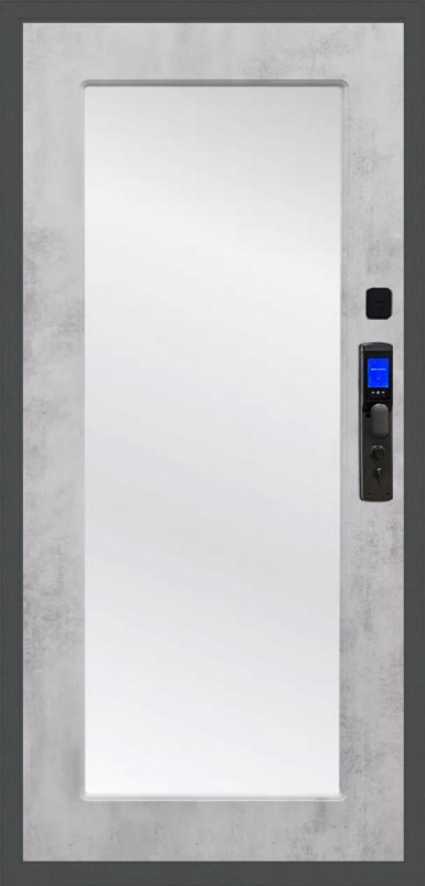 Входная дверь Баяр M2055 Face ID Пастораль, Цвет "Бетон светлый" - второе изображение