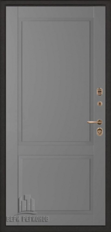 Входная дверь Regidoors ТОР ТЕРМО Nova, Цвет "Антрацит" - второе изображение