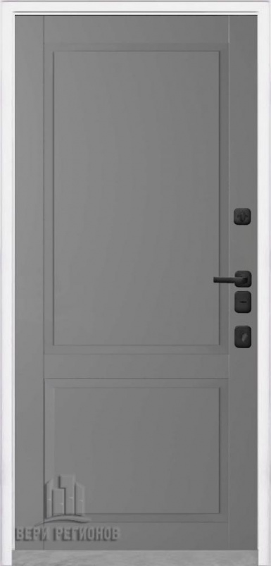 Входная дверь Regidoors КОМПОЗИТ ТЕРМО Nova, Цвет "Антрацит" - второе изображение