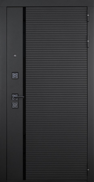 Входная дверь Branddoors Пиано 024 Зеркало Maxi, Цвет "Манхэттен"