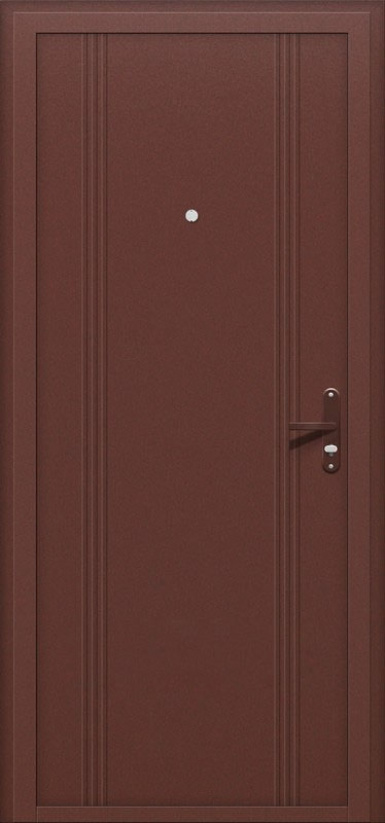 Входная дверь Оптим Door Out 101 Антик Медь - второе изображение